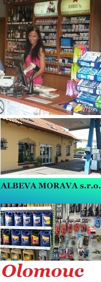 čerpací stanice ALBEVA Morava s.r.o. v Olomouci